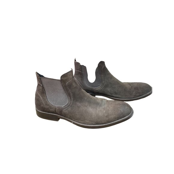 Johnston & Murphy Mens Brown Suede Chelsea Boots Size 12M KSU 9046 main image 6